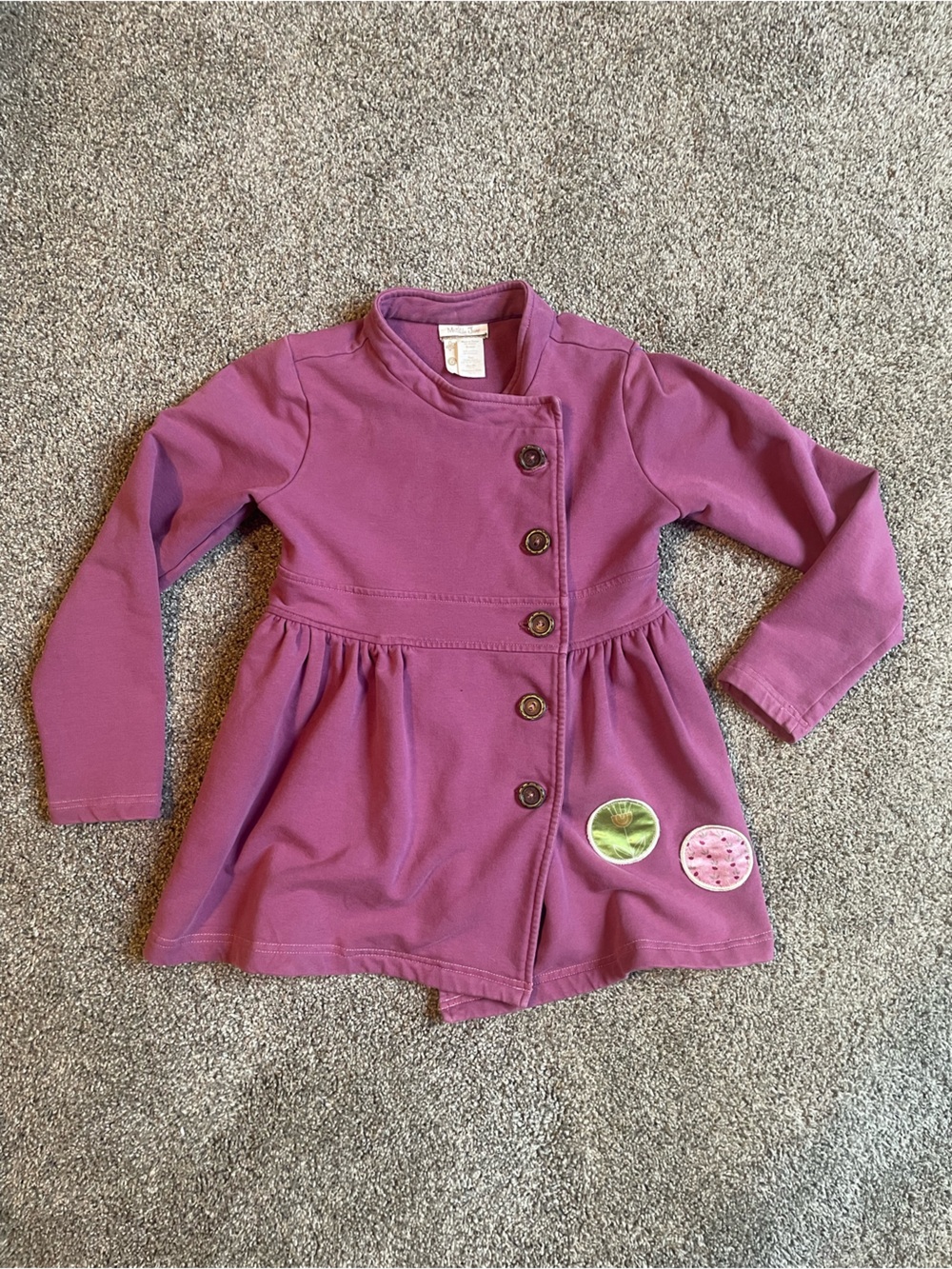 Matilda Jane Purple Girls' Secret Fields Amethyst Willow Jacket Size 6
